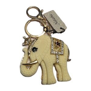 Natasha ELEPHANT BAG CHARM  Keychain Backpack Accessory NEW